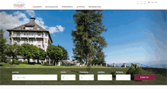 Desktop Screenshot of grandhotelrasses.ch